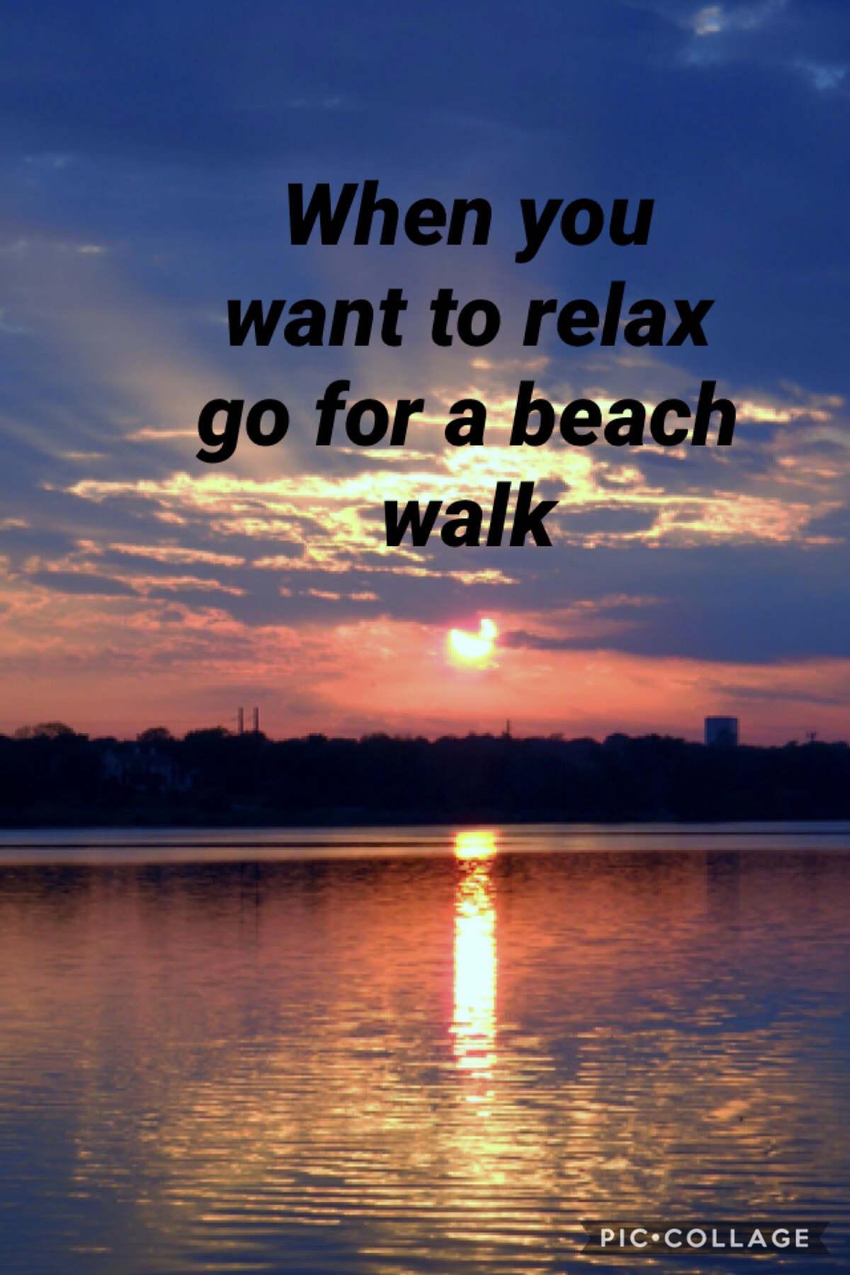I love to beach and taking walks on them