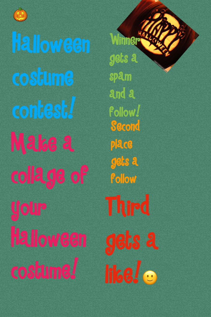 Halloween costume contest!