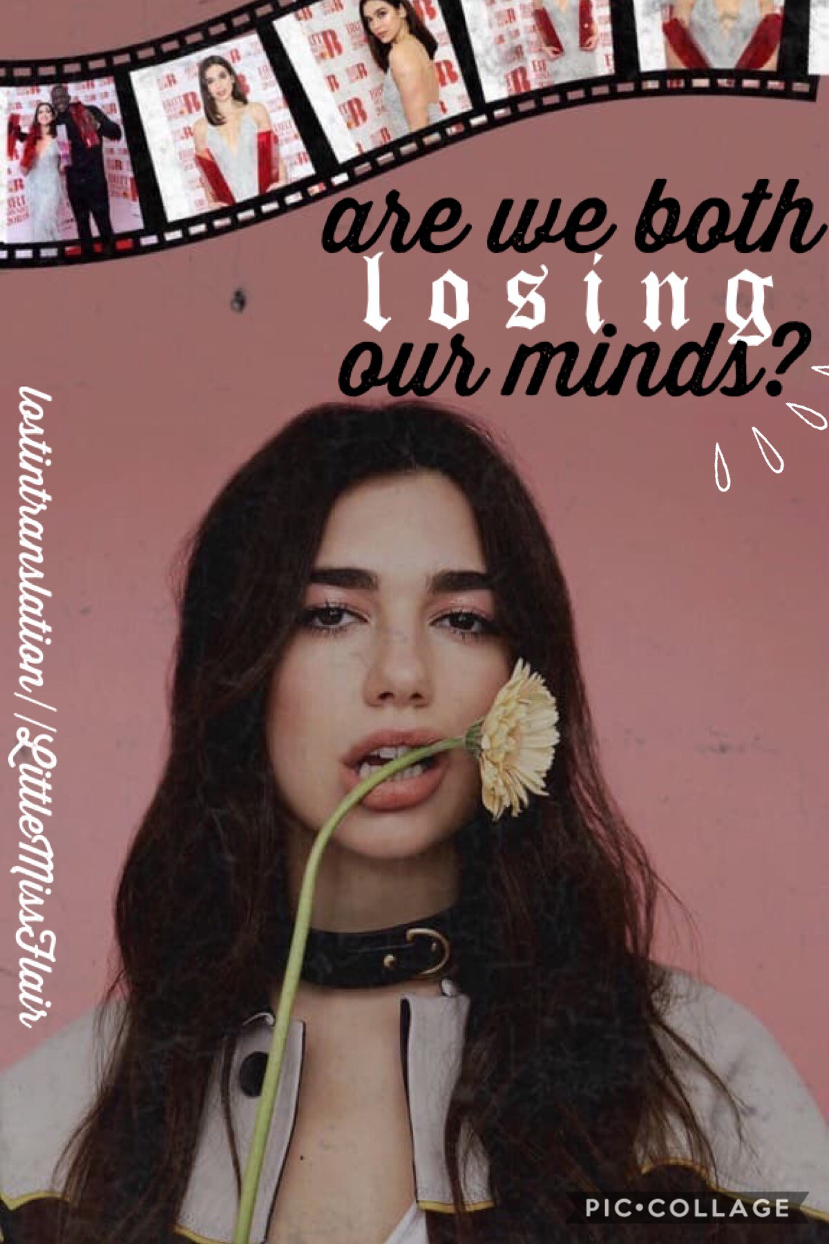 Taaaaaaaaaapppppppppp
Hiiii! Collab with Charlotte, (@LittleMissFlair, she is amazing you should all follow her! This is Dua Lipa’s Scared to Be Lonely!
QOTD: are you on holiday, when are you holidays?
AOTD: I have have 4 days left of school and and and I