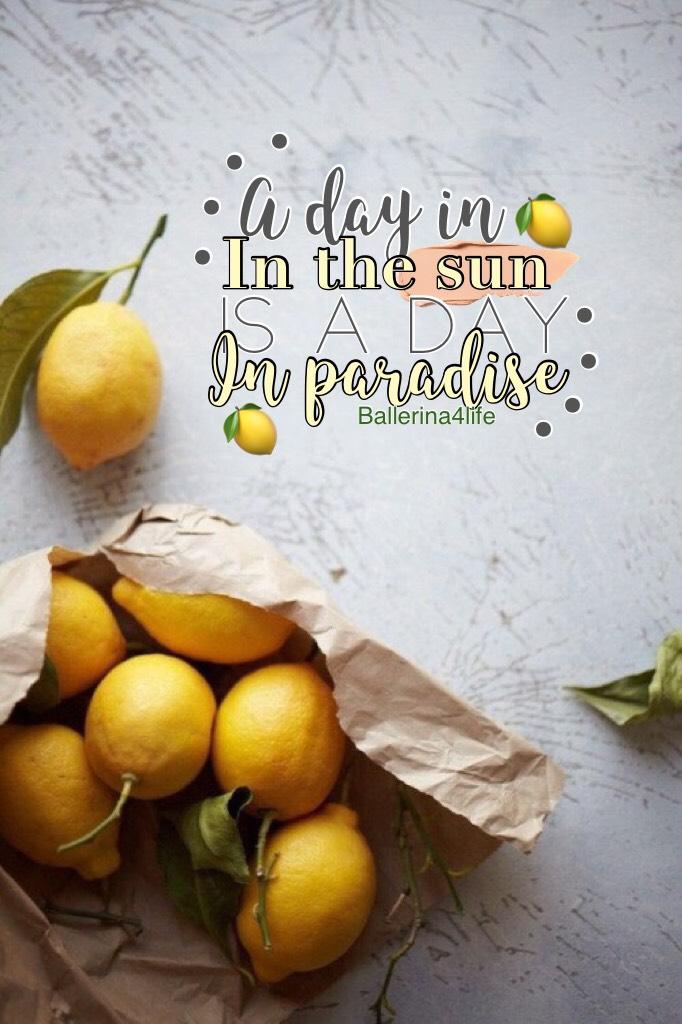 {1/6/18} RATE 1-10🍋Obsessed with the lemon theme😍I have an all county audition for trumpet coming up and I should go practice now 🎺 QOTD: Temperature outside rn? AOTD: 1°F❄️