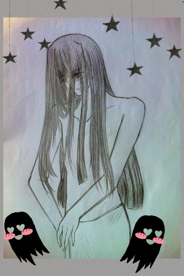 Sometimes I draw something like this. Kyaaa pervert me... 😋