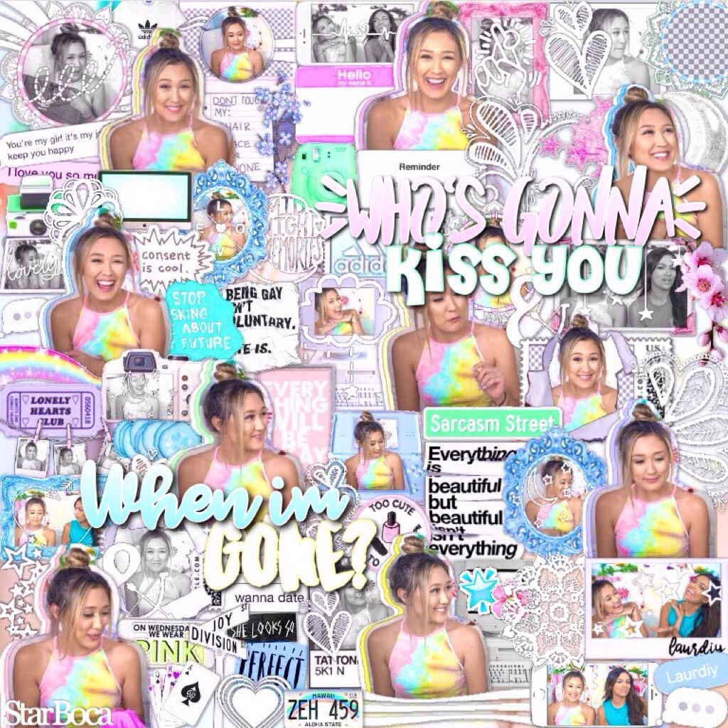 [7/11/17] I really like this one! Took me a while but it was definitely worth it💖 Credit to Amber and Sammy for premades because I'm too lazy to make them😂 anyone want to collab for pastel?