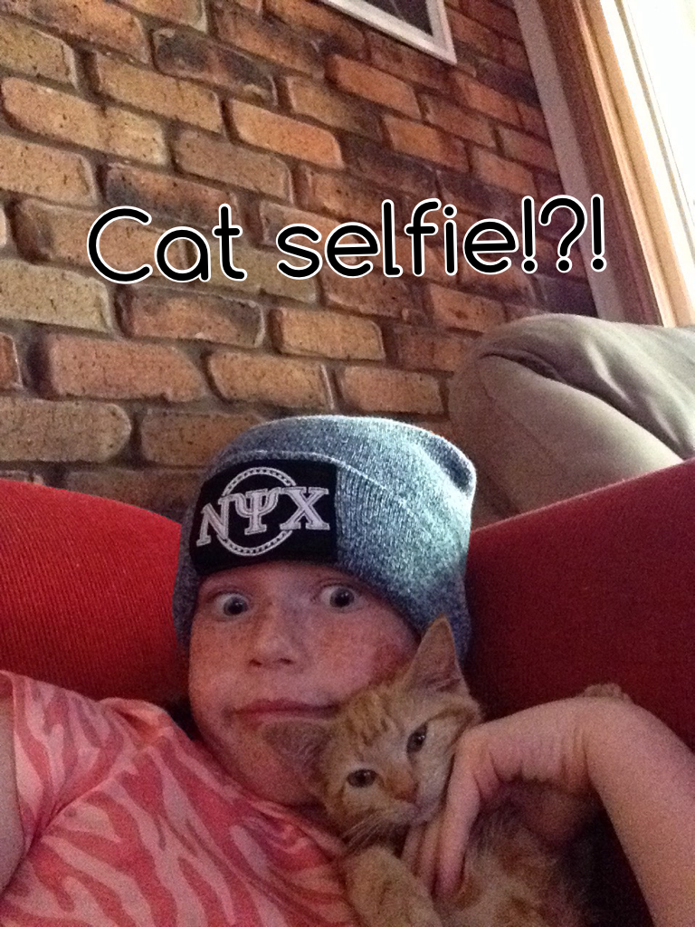 Cat selfie!?!