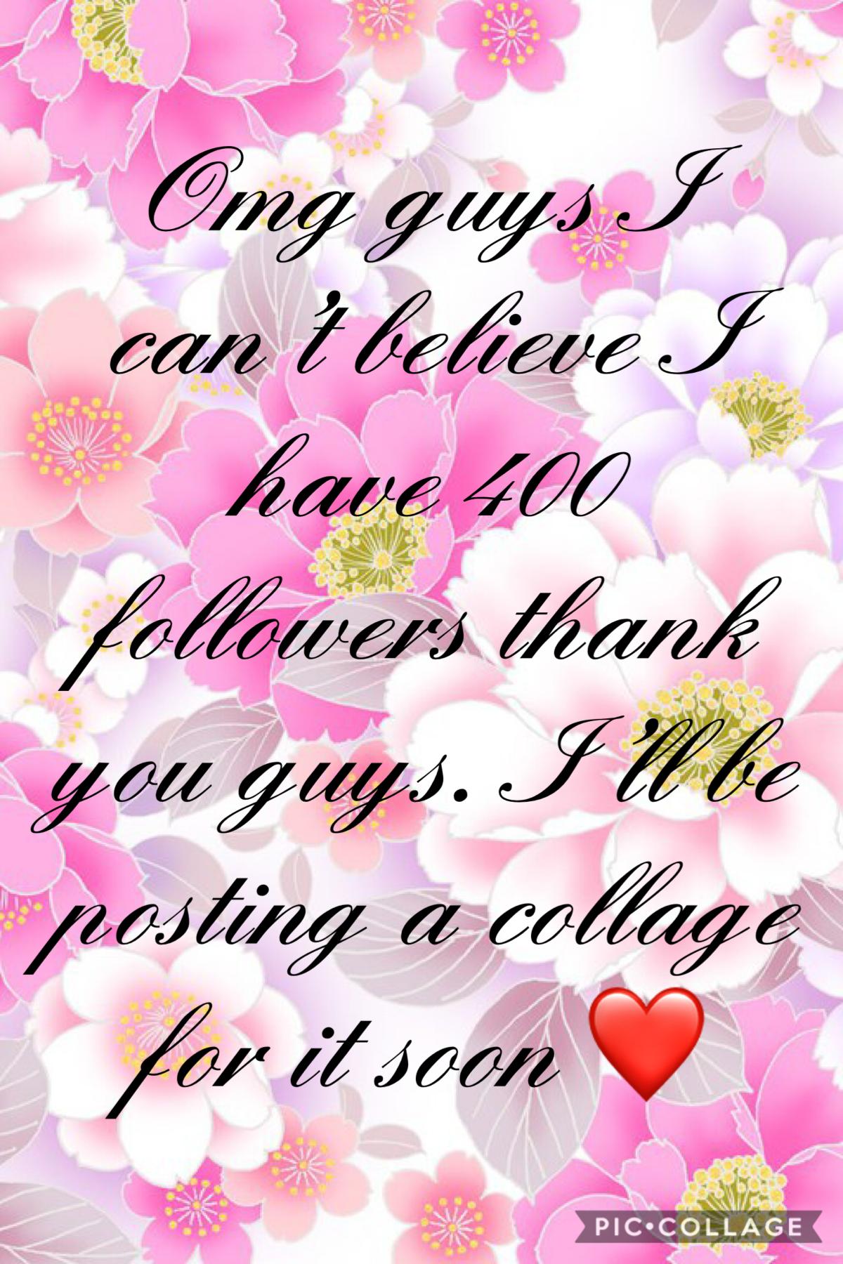 Thank you so much I love you guys 