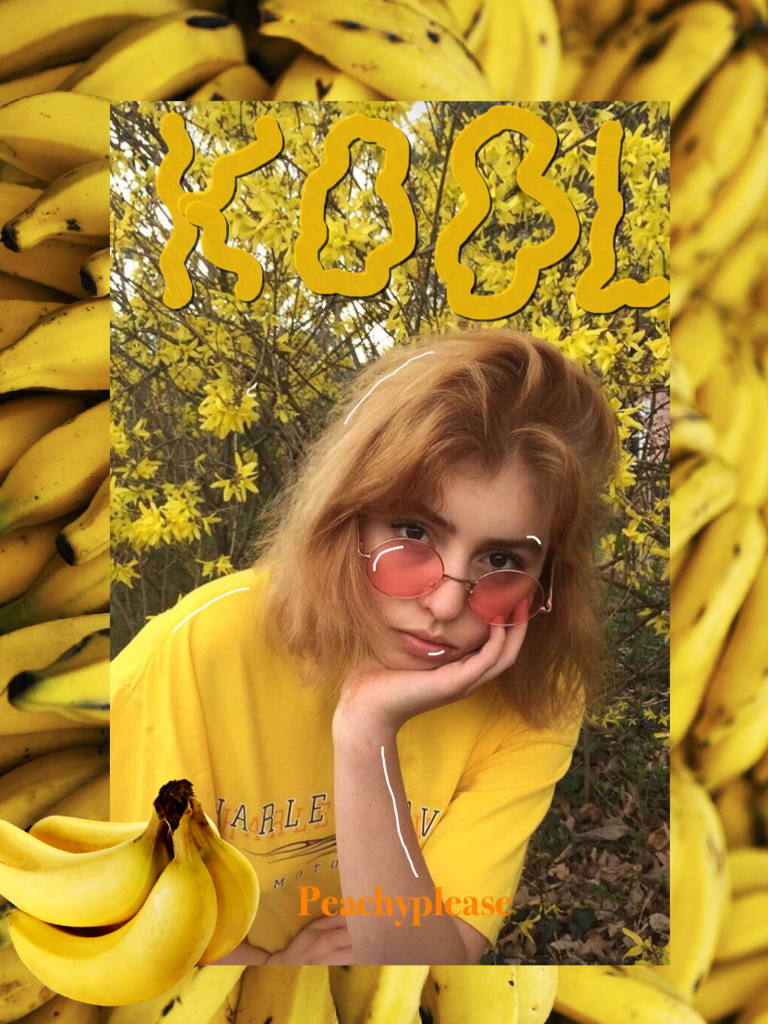 🌼🌻yellowww🌼🌻 I'm kinda bored of just drawing so I'm gonna do stuff like this 🍌like and comment