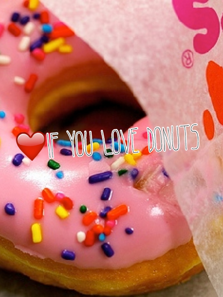❤️if you love donuts