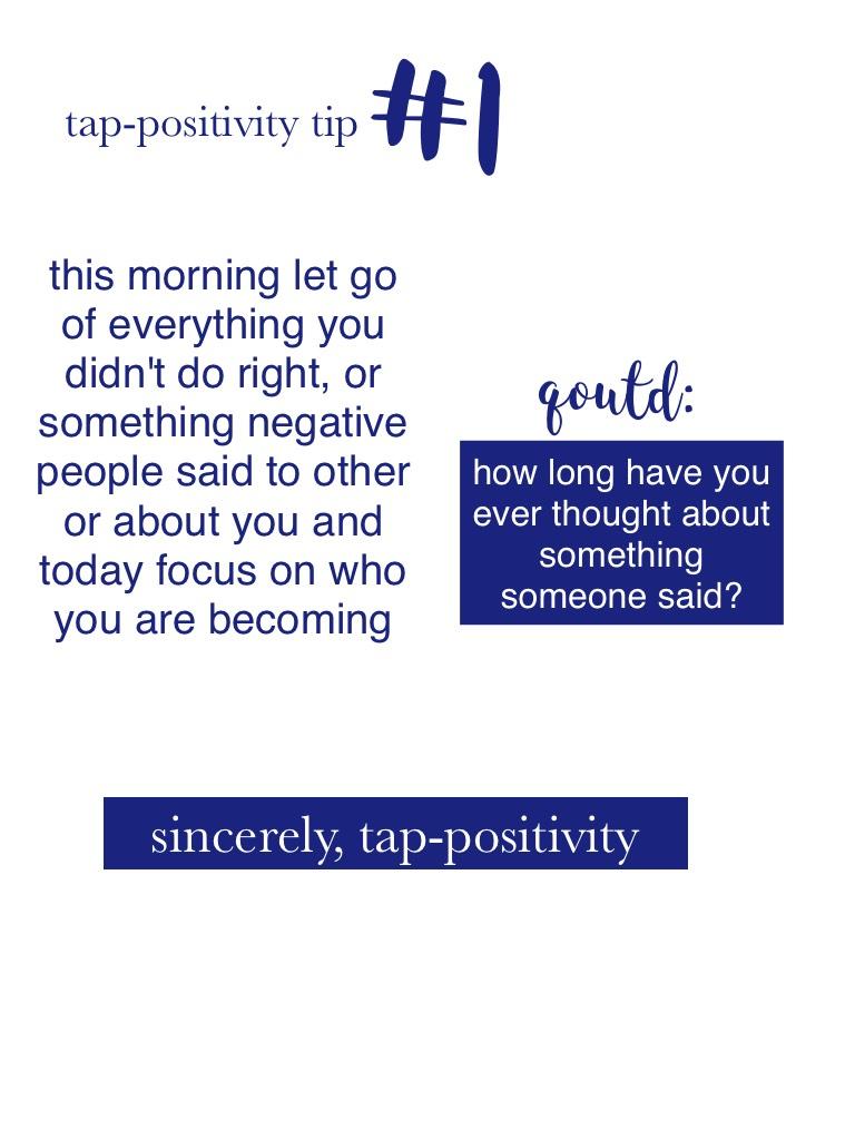 💕WELL GOOD MORNING, BUENOS DIAS, TAP FOR MORE💕

This is going to be layout of tap-positivity tips. I'll probably post 1-2 more tips today just to brighten up ur day💕😉 