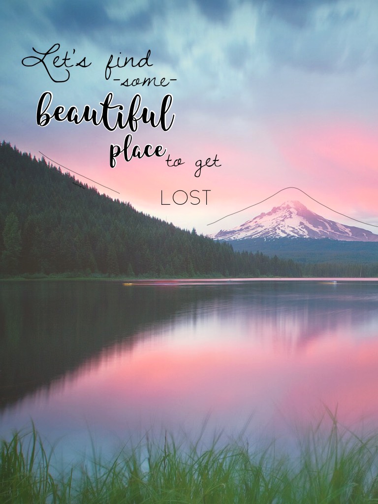 A place to get lost #edits #beautiful #onlypicollage #mountain #forest 