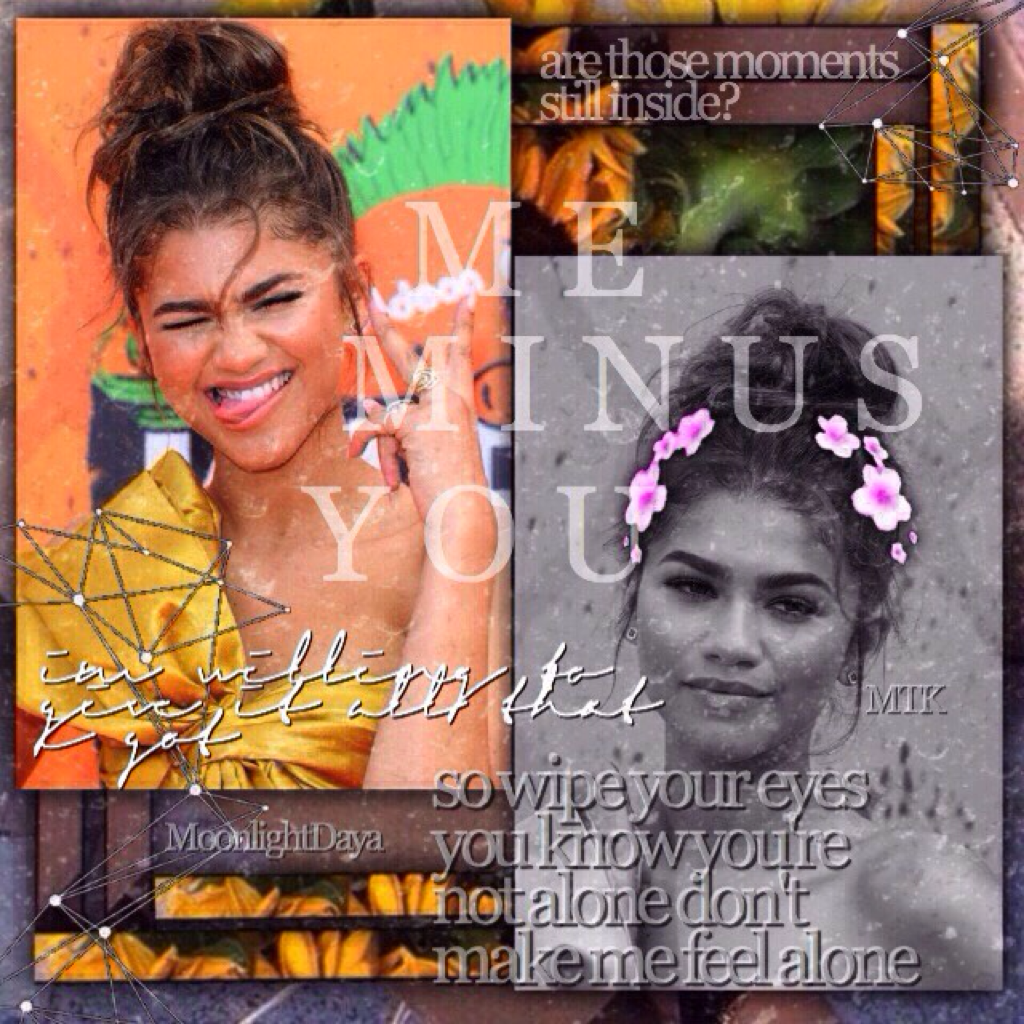 Click bc i'm really proud💓

oMg i LoVe ThIS plus zendaya is PeRFeCt and it hurts😫💗🌈maybe rate 1-10 thank youu😽💞👼🏼