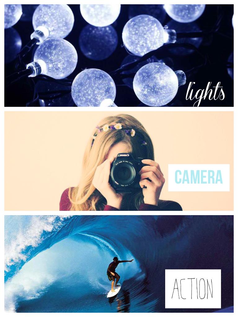 Lights,camera action!💡📸🎞