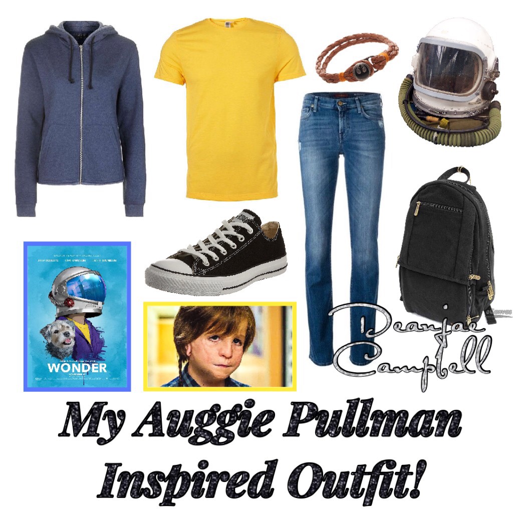 🌟💛👨🏻‍🚀Auggie Pullman!👩🏽‍🚀💙✨
I love the book and I finally got to watch the movie today and loved it!
