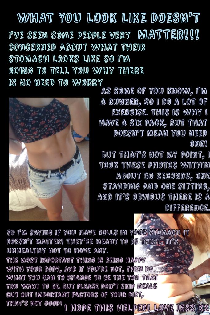 There is NO SUCH THING as a flat stomach
