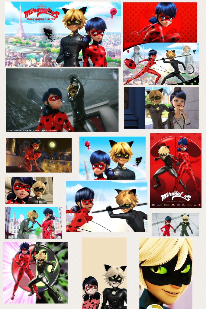 Miraculous ladybug! You should watch this show!