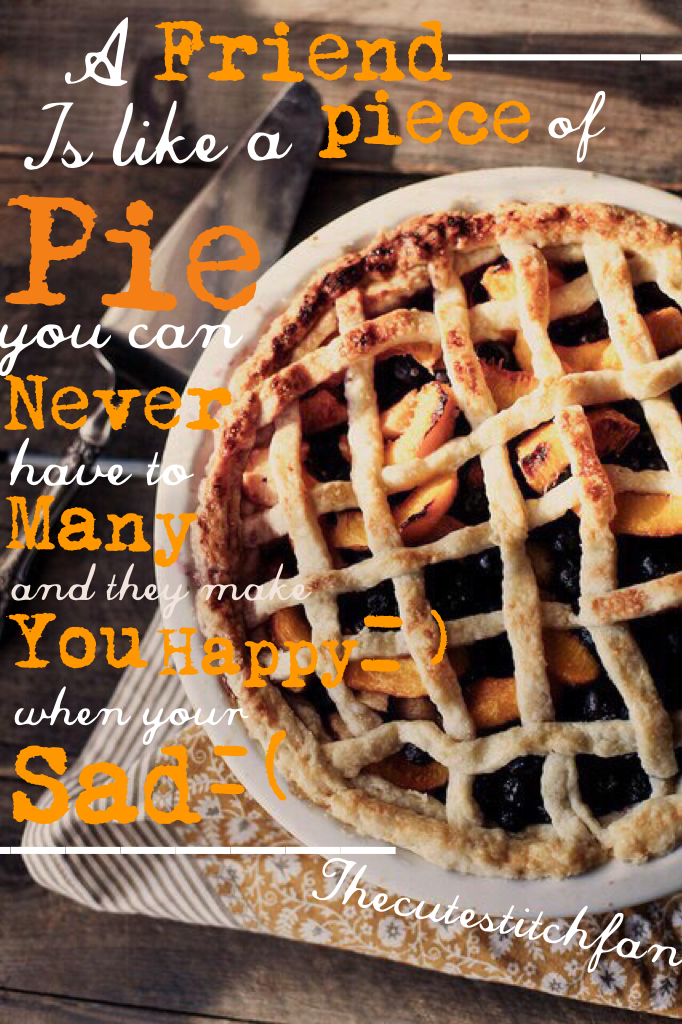 Pie theme ( repost  because of some mistakes happen )