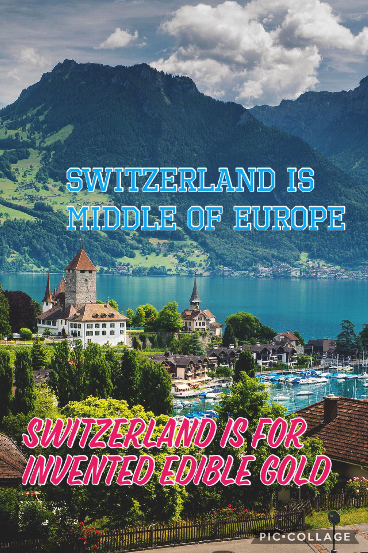 Travel destination 4 Switzerland 