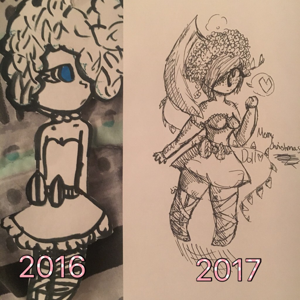 My art has changed a lot since last year! 