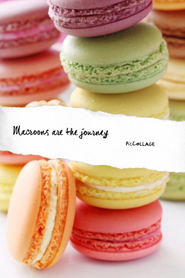 Macaroons are the best thing that has ever happened to earth!😘