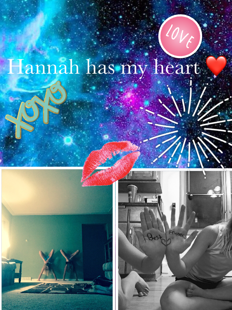 I love you Hannah you are my fav ❤❤❤