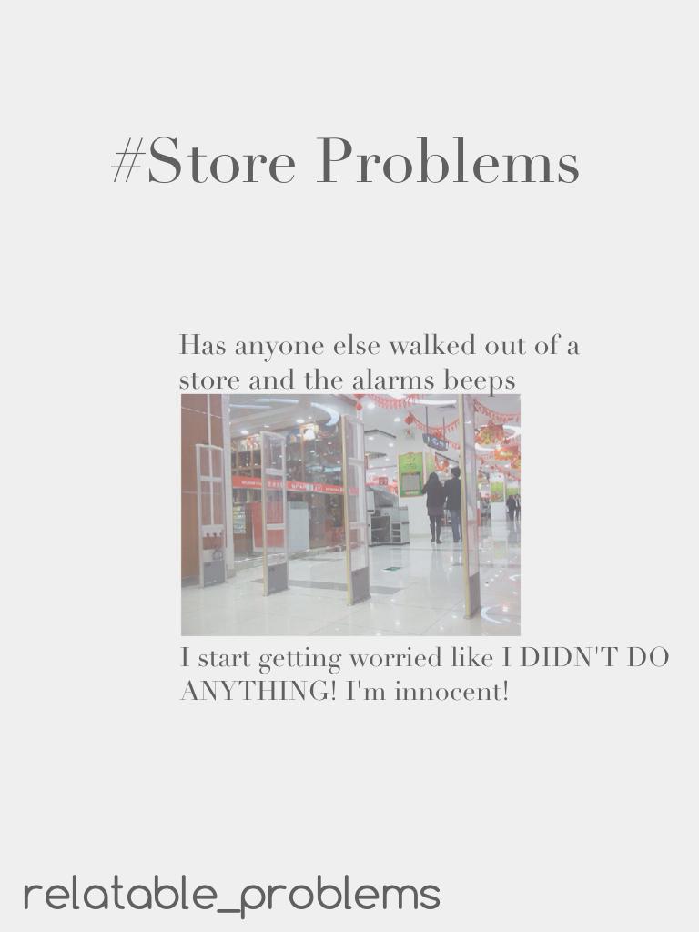 #Store Problems