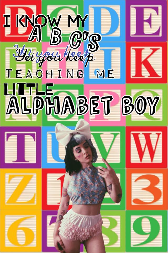 (TAP✔️☑️🔶)
Alphabet boy ~ Quite like this one, what do you think? Xxx
Like and comment if you have your own alphabet boy/girl... I certainly do.... However, I can't judge, I am kinda one myself. Trying to be more active, still love you all, I promise 😂💕