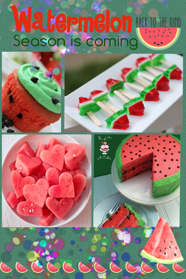 Watermelon Season is coming! 🍉❤️