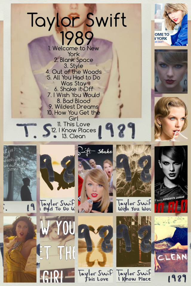 Taylor Swift 1989






