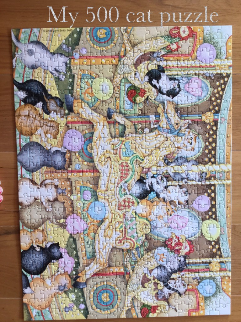 My 500 cat puzzle