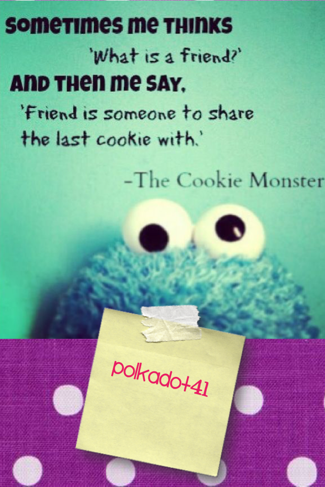 Cookie Monster!😝😜🍪🍪