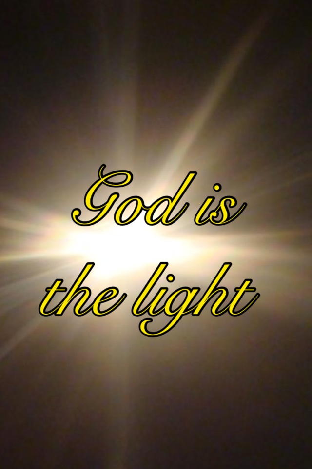 God is the light 