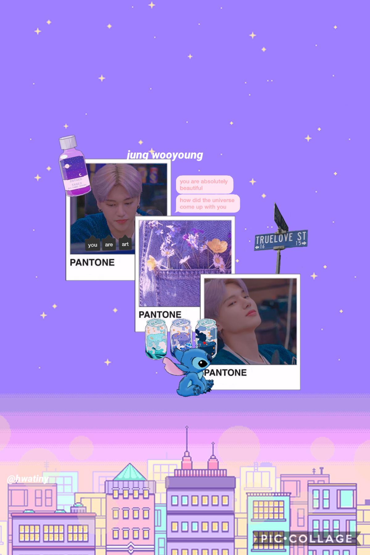 welcome to wooyoung's cafe, open up 🍵
ok today i think the world said 'today is a good day for you' cos this is one of the BEST collages i've made so far with my new style! god really playing favourites with ateez :')

one more song of the day: stay beaut