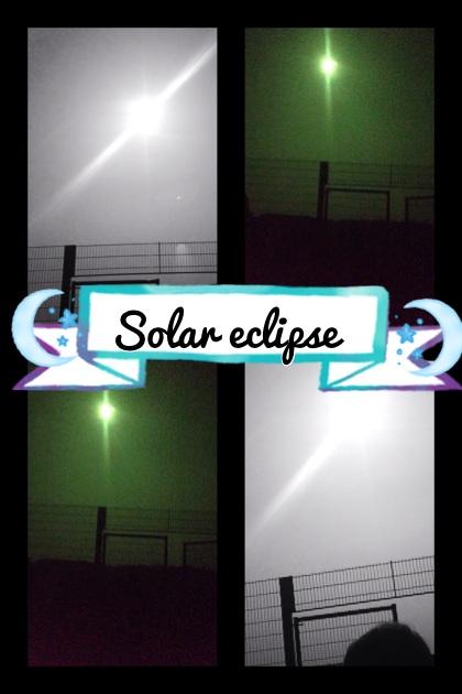 Solar eclipse in Skegness 