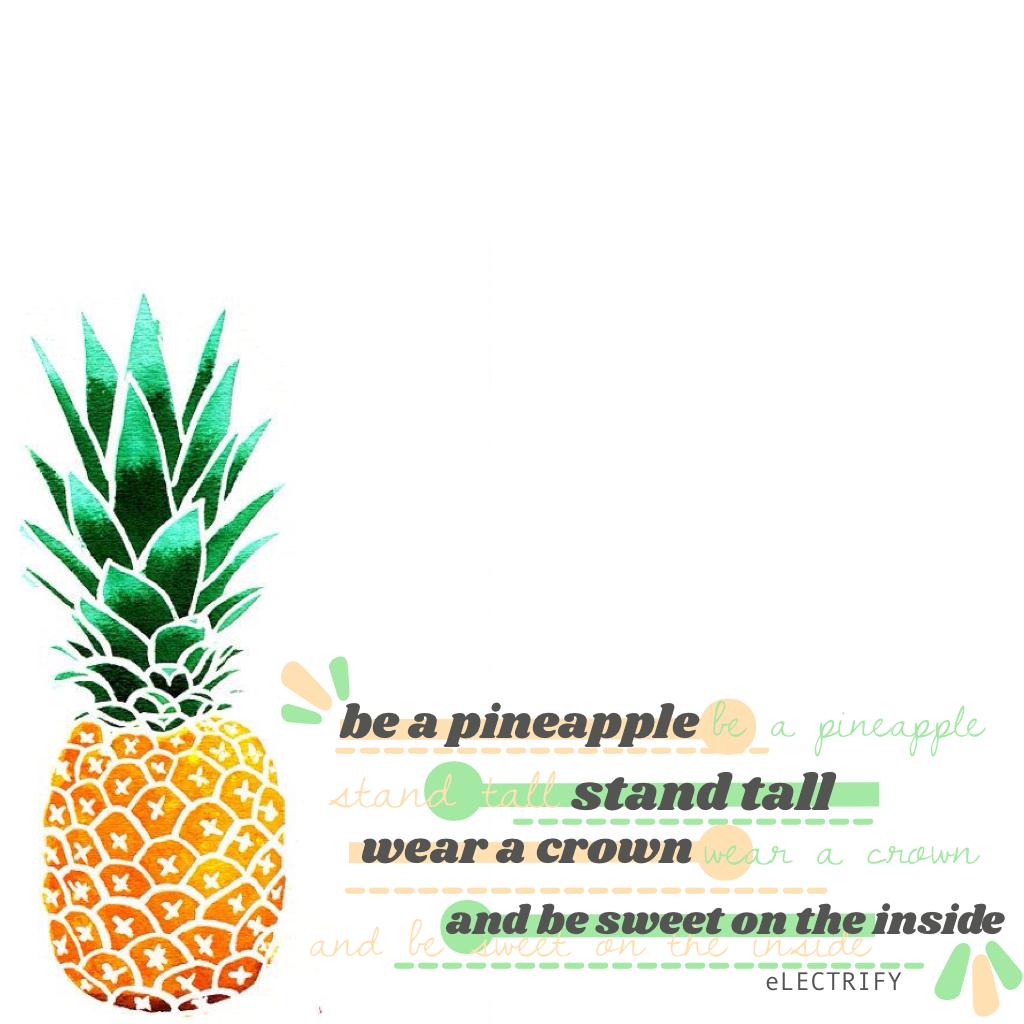 🍍TAP🍍
Super simple edit! Doesn't look very good though...😂
🍍🍍🍍🍍🍍🍍🍍🍍🍍🍍🍍🍍🍍
I am probably going to make another diet tonight to make up for this atrocity.