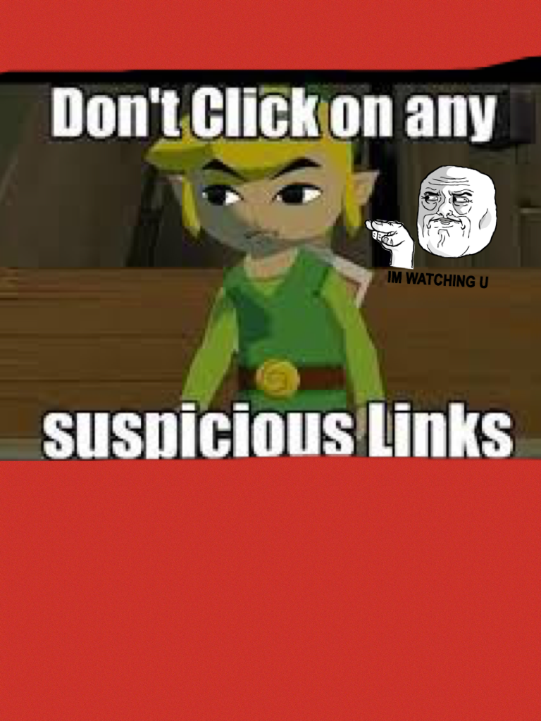 Do not click this suspicious link...