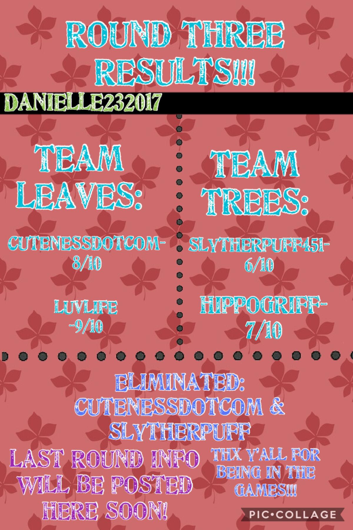 Tap
Thanks for participating in the Fall Games!!!
Eliminated: Cutenessdotcom & Slytherpuff451