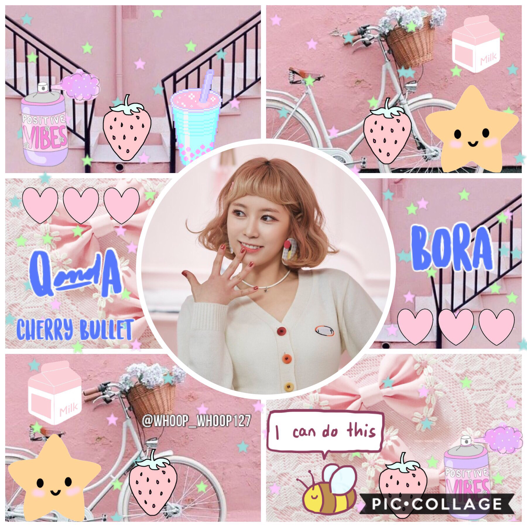 •🚒•
❄️Bora~Cherry Bullet❄️
Q&A is a bop go listen to it!
I literally did not realized that Bora was in that one YouTube Series drama thing with SF9- no wonder I picked her as my bias right away😂 Her acting skills are 💯 this is also for the KDNA monthly th