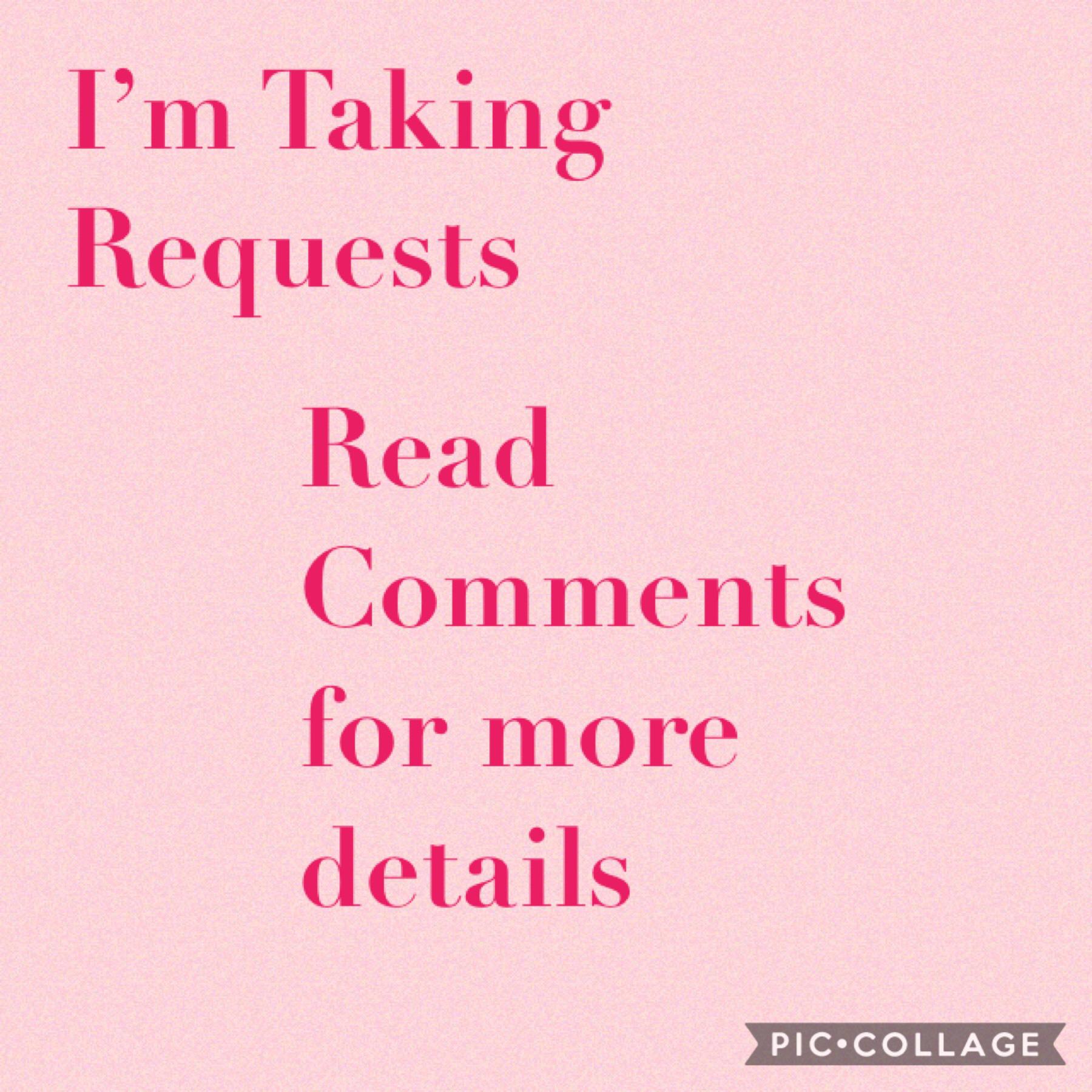 Please feel free to request
