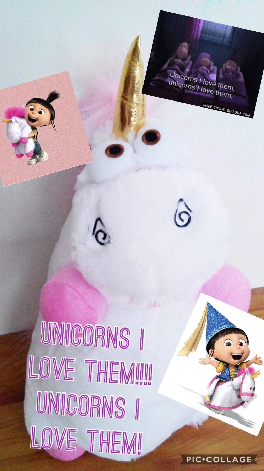 Omg! 🦄🦄
I fricken love this movie!!!!!!! It is the cutest thing ever. And I love all the other movies although the first one is probably the best. Also thank you for the 50 followers again. QOTD: Who’s your favorite character in Despicable Me? 
AOTD: AGNU