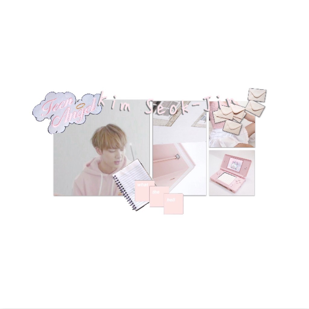 ❤︎Click❤︎
☁️Jin!☁️
I feel like I don't edit enough with him oops
Inspiration from @iiLittleSamuraiii
{Low-key love this}
Talk by 10cm is a cute song łmao