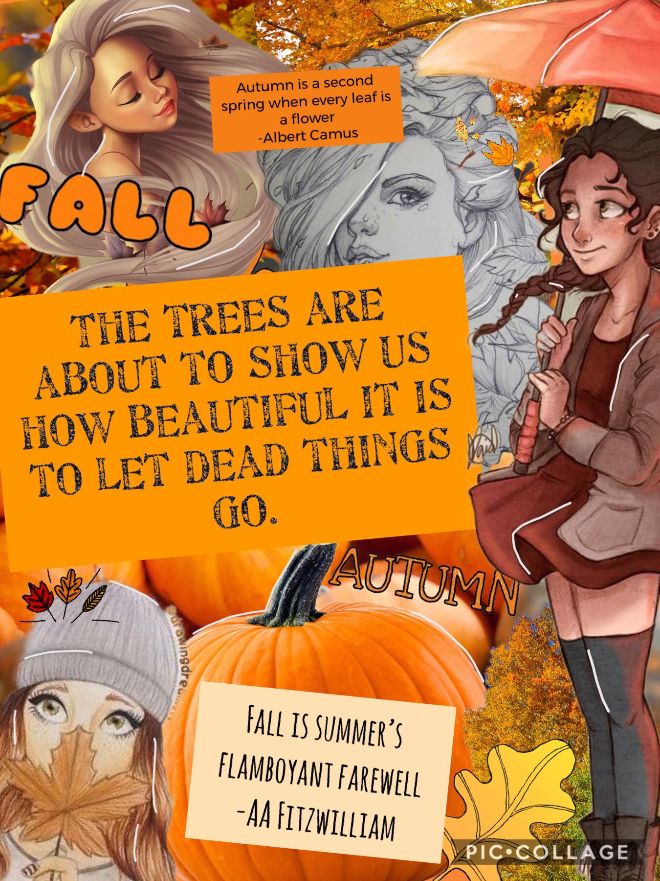 All of your fall themed collages have gotten me in the fall spirit! What should I do next?! Love ya lots!
