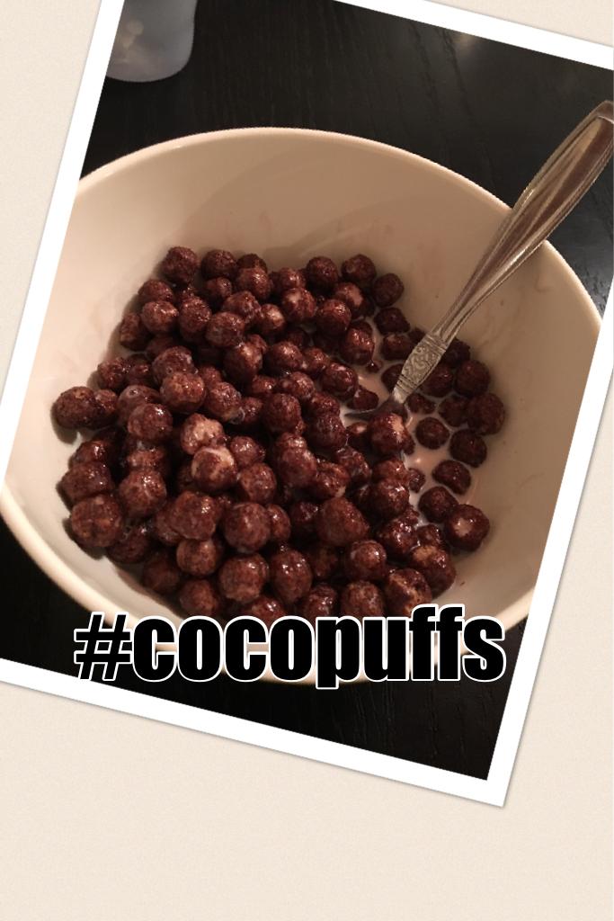 #cocopuffs! 