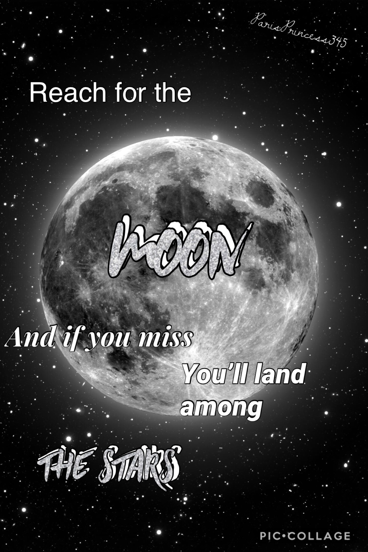 Reach for the moon