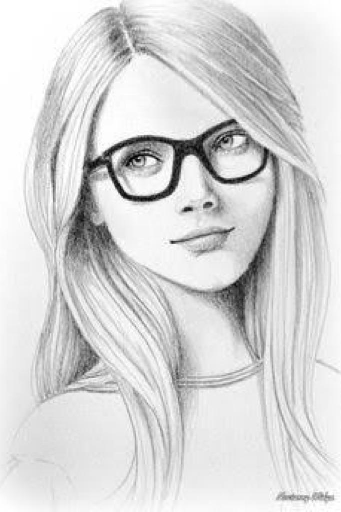Awesome girl drawing!