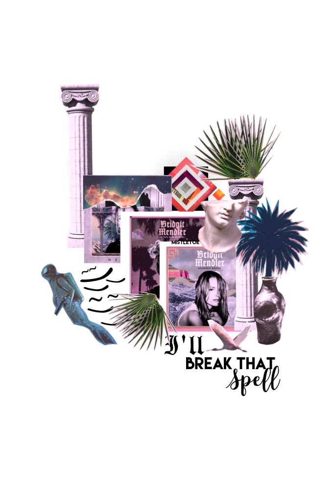 🌿Tappity Tappity🌿
I decided to make a collage using only  stickers from the Bridget Mendler sticker pack