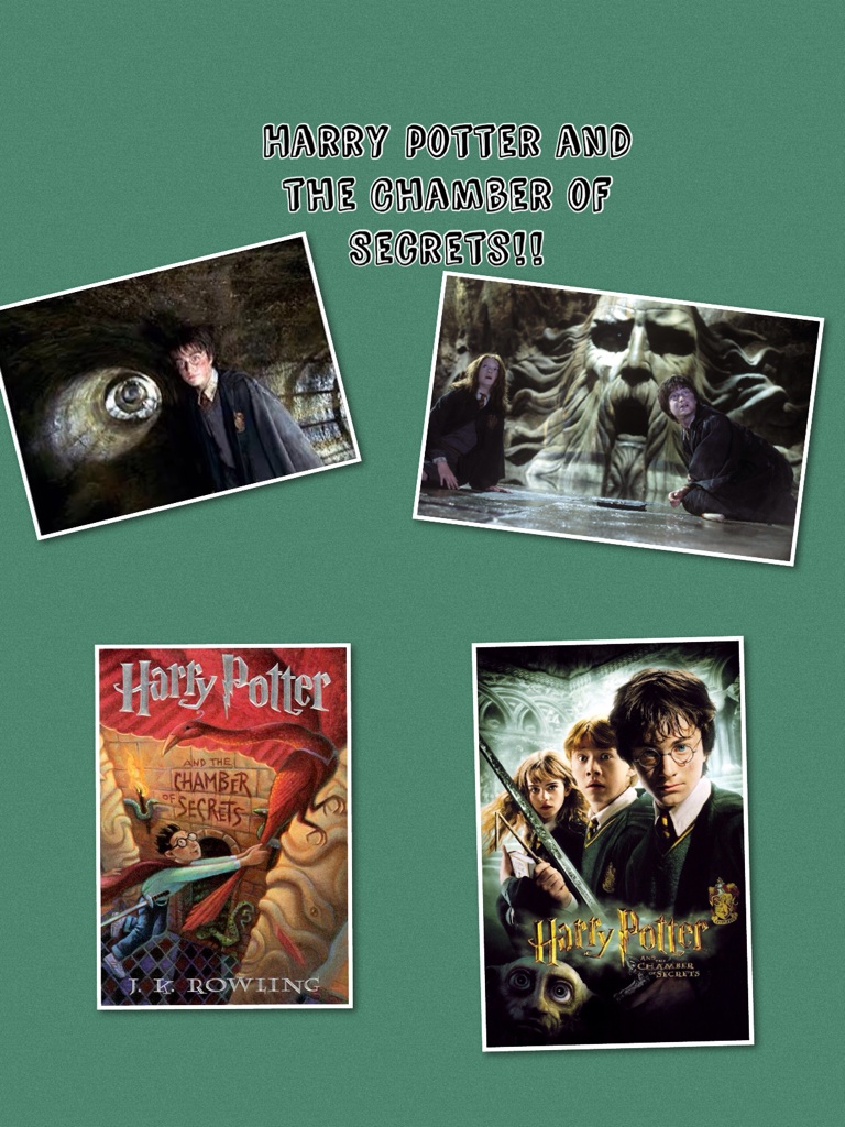 Harry potter and the Chamber of Secrets!!