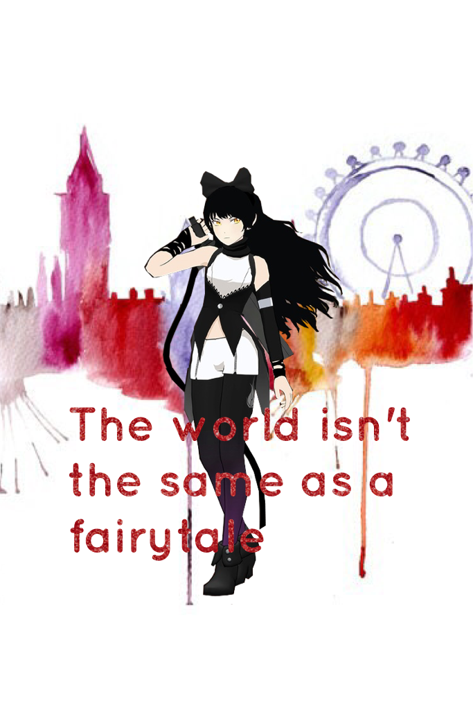 The world isn't the same as a fairytale