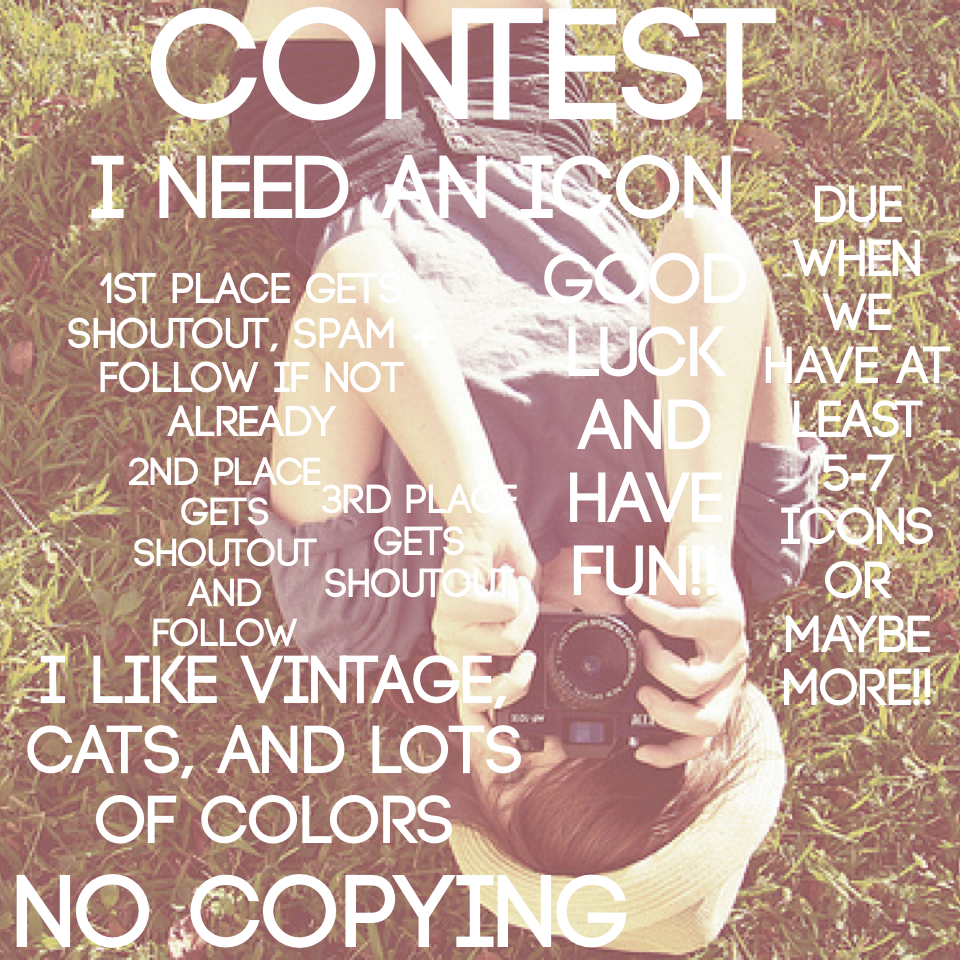 Contest!!please enter!! Need another icon ^^