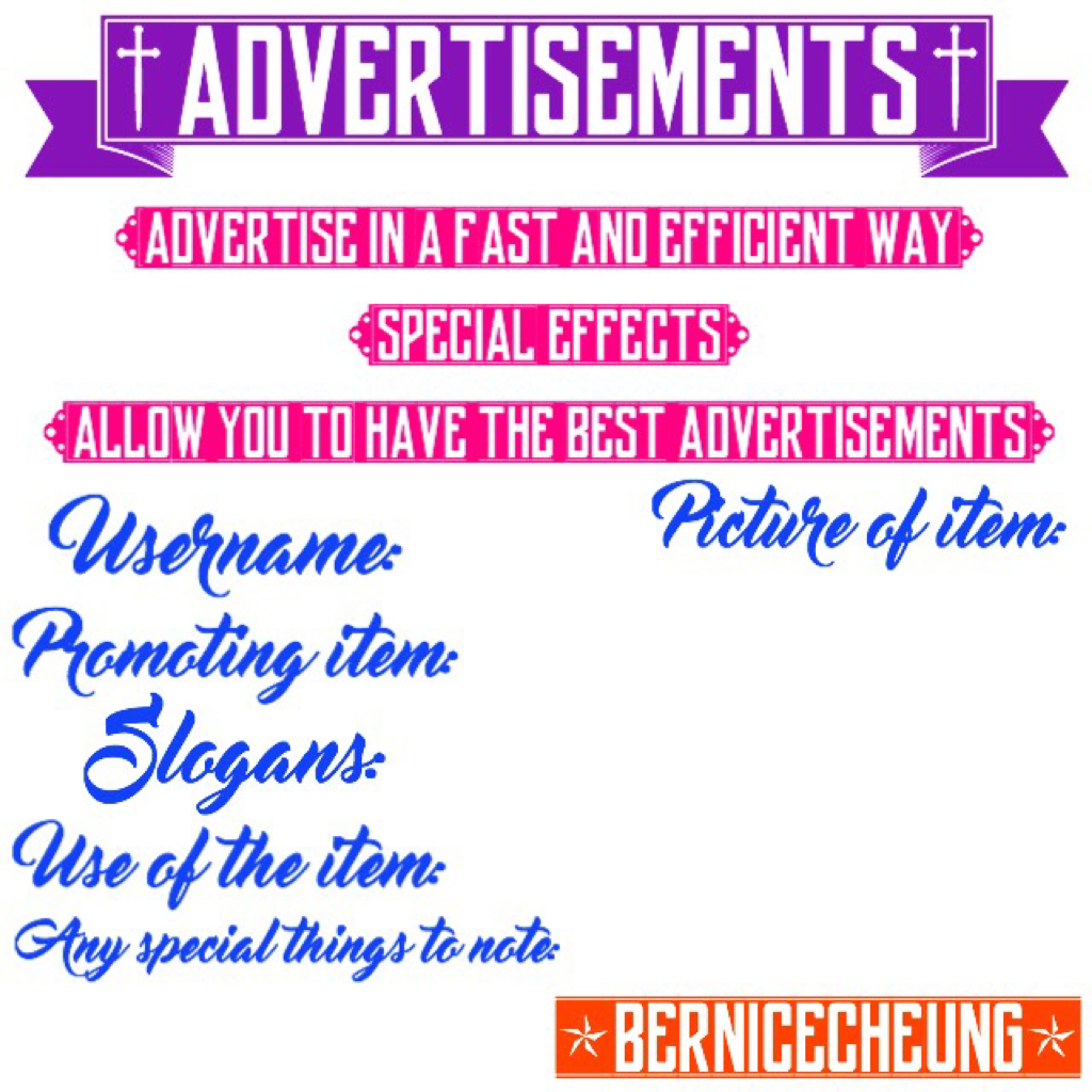 Advertising for you, all free of charge, please fill in the form above. 