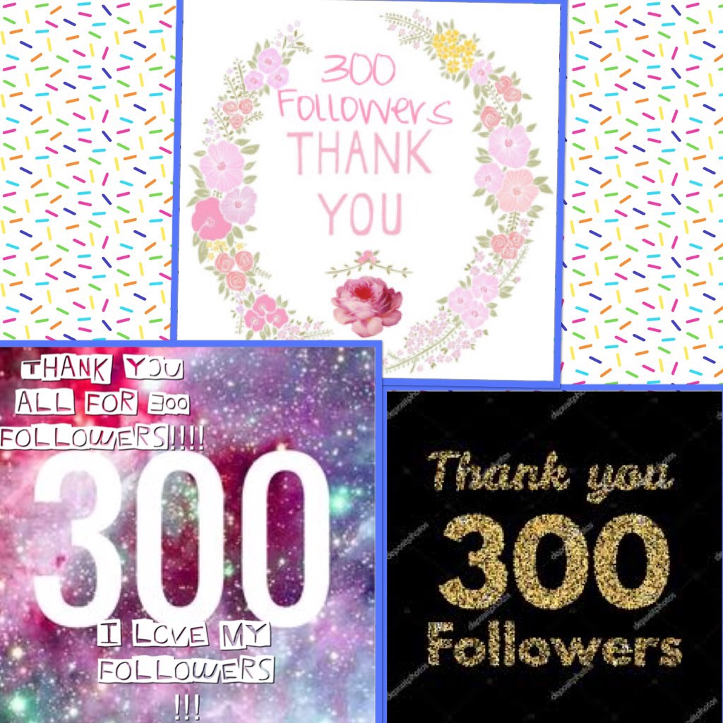 Thank you for 300 followers I was out like 80 or 70 followers and in one day I got to 300 thank you I love my flowers