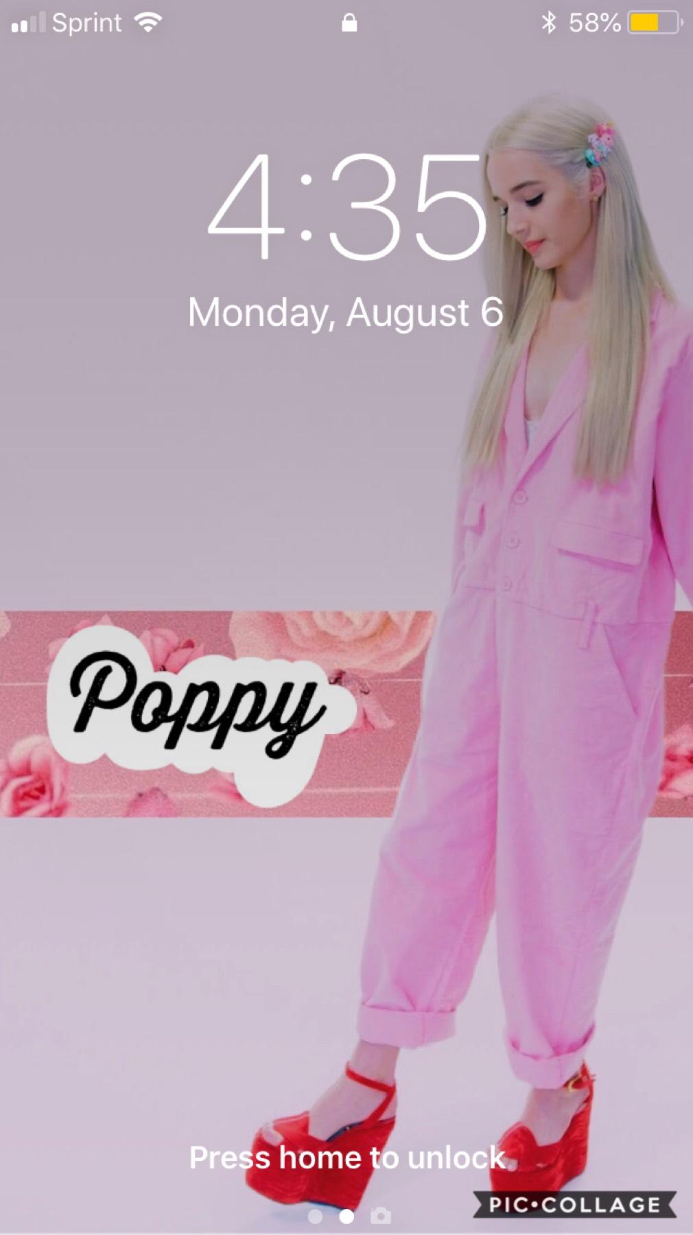 Poppy (lock screen)