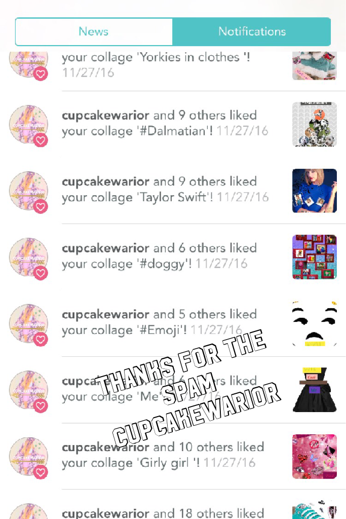 Thanks for the spam cupcakewarior